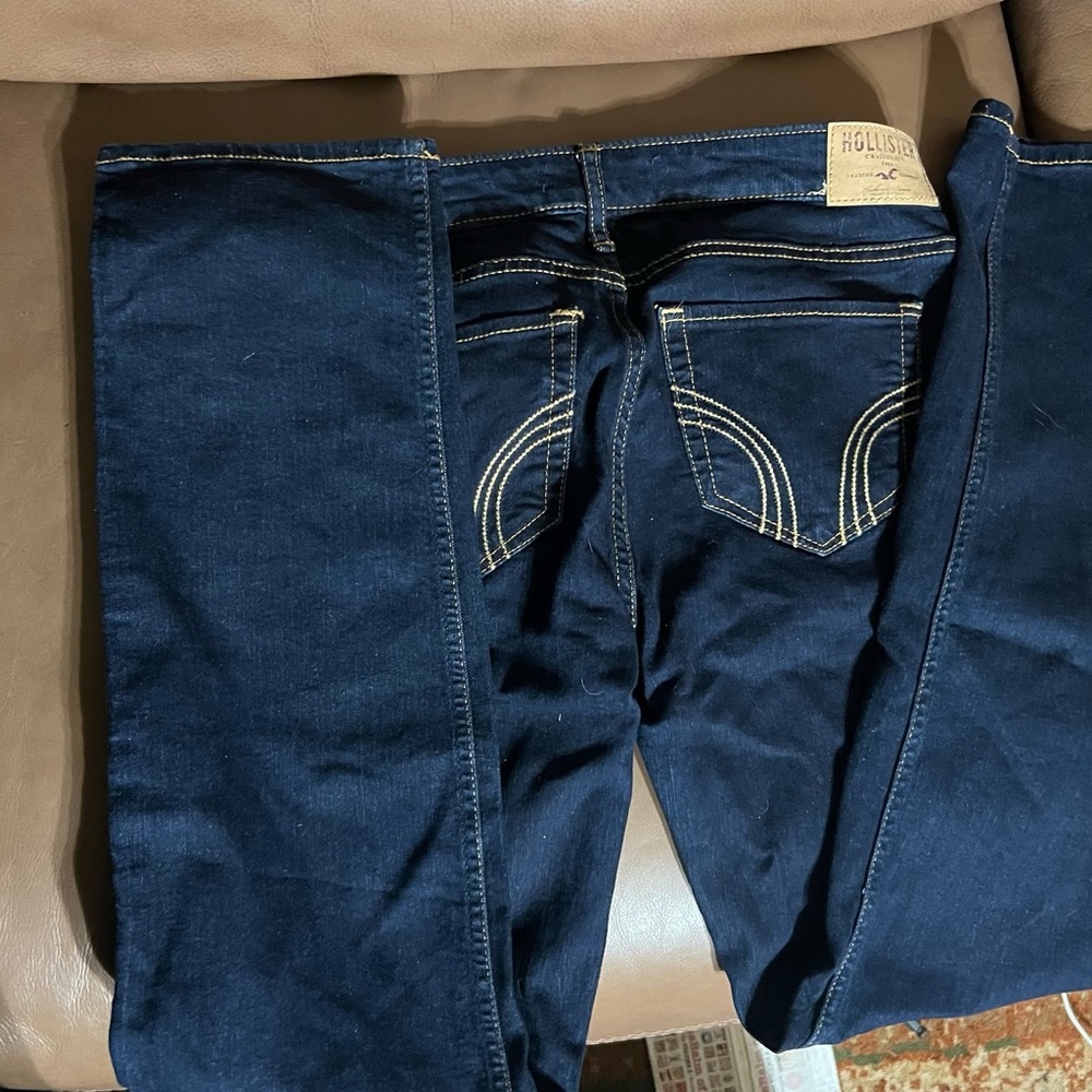 Hollister dark skinny denim sz 29x30